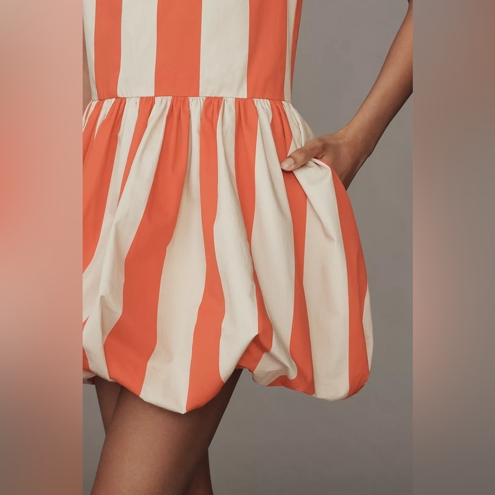 FINAL MARKDOWN Anthropologie Mare Mare Bubble-Hem Mini Dress - Multiple Sizes🍊⏰ - Picture 4 of 11